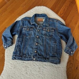 LEVI'S kids jeans denim jacket 6x